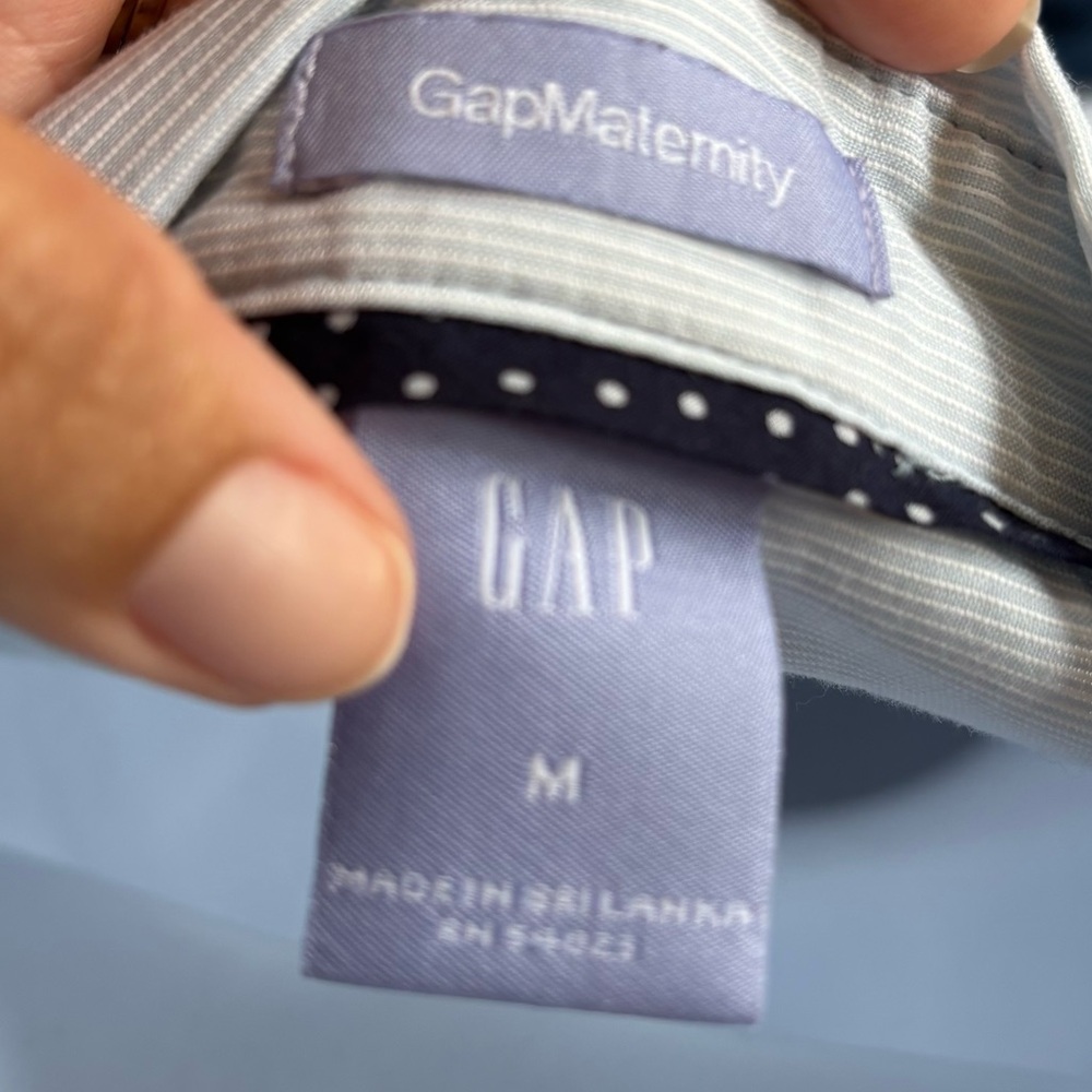 Gap maternity cotton blouse - Picture 6 of 8
